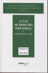 Actas de Derecho Industrial y Derecho de Autor. Volumen 35: (2014-2015) | 9788416402793 | Portada