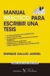 MANUAL PRACTICO PARA ESCRIBIR UNA TESIS | 9788490742051 | Portada