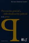 Prevención general e individualización judicial de la pena 2016 | 9789974708716 | Portada