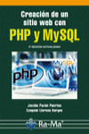 CREACIÓN DE UN SITIO WEB CON PHP Y MYSQL | 9788499645674 | Portada