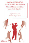 Manual de ejercicios en psicología del deporte | 9788490856901 | Portada