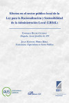 Efectos en el sector público local de la Ley para la Racionalización y Sostenibilidad de la Administración Local (LRSAL) | 9788490857205 | Portada