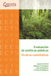 Evaluación de políticas públicas. Técnicas cuantitativas | 9788416228553 | Portada