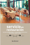 Servicio en restauración | 9788416433810 | Portada