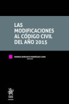 Las Modificaciones al Código Civil del año 2015 | 9788491198765 | Portada