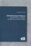 Administraciones públicas: vías de hecho y violación de Derechos Fundamentales | 9788494514623 | Portada