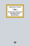 Temas de Derecho inmobilidario registral | 9788430970292 | Portada