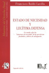 Estado de necesidad y legítima defensa | 9789974708938 | Portada