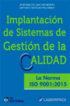 IMPLANTACION DE SISTEMAS DE GESTION DE LA CALIDAD NORMA ISO 9001 2015 | 9788416671113 | Portada