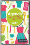 AGENDA 2017 CON RECETAS DE COCINA | 9788427138438 | Portada