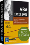 Pack de 2 libros: VBA EXCEL 2016 | 9782409004940 | Portada