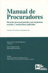 MANUAL DE PROCURADORES. DERECHO PROCESAL PRÁCTICO CON ESQUEMAS, ESCRITOS Y RESOLUCIONES JUDICIALES | 9788415276609 | Portada