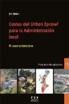 COSTES DEL 'URBAN SPRAWL' PARA LA ADMINISTRACIÓN LOCAL. EL CASO VALENCIANO | 9788491340188 | Portada