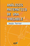 ANÁLISIS MATEMÁTICO DE UNA VARIABLE | 9788415705741 | Portada