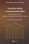 Locuciones latinas y razonamiento jurídico | 9788491480686 | Portada