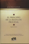 PRINCIPIO DE LA BUENA FE PROCESAL 2012 | 9788494075117 | Portada