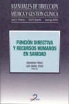 Función Directiva y Recursos Humanos en Sanidad | 9788479787448 | Portada