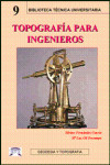 Topografía para ingenieros | 9788495279705 | Portada