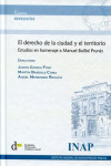 El Derecho de la ciudad y el territorio estudios en homenaje a Manuel Ballbé Prunés | 9788473515504 | Portada