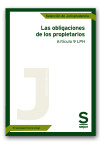 Las obligaciones de los propietarios | 9788416521807 | Portada