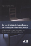 EN LOS LÍMITES DE LA EXCLUSIÓN DE LA RESPONSABILIDAD PENAL | 9788494643613 | Portada