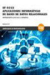 APLICACIONES INFORMÁTICAS DE BASES DE DATOS RELACIONALES UF 0322 | 9788426724427 | Portada