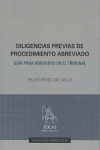 DILIGENCIAS PREVIAS DE PROCEDIMIENTO ABREVIADO. GUÍA PARA ABOGADOS EN EL TRIBUNAL | 9788416613687 | Portada