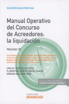 MANUAL OPERATIVO DEL CONCURSO DE ACREEDORES. VOLUMEN III | 9788491523710 | Portada