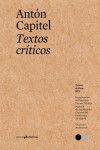 TEXTOS CRÍTICOS #3. ANTÓN CAPITEL | 9788494695711 | Portada