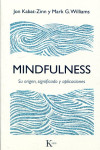 Mindfulness. Su origen, significado y aplicaciones | 9788499885476 | Portada