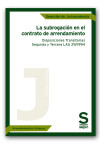 La subrogación en el contrato de arrendamiento | 9788417009304 | Portada