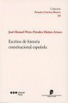 ESCRITOS DE HISTORIA CONSTITUCIONAL ESPAÑOLA | 9788491234074 | Portada