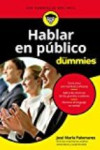 HABLAR EN PUBLICO PARA DUMMIES | 9788432903649 | Portada