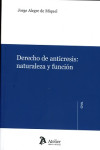 DERECHO DE ANTICRESIS: NATURALEZA Y FUNCIÓN | 9788416652747 | Portada