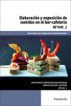 Elaboración y exposición de comidas en el bar cafetería MF1049_2 | 9788428339834 | Portada