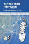 Osteopatía Basada en la Evidencia. Evidencia Científica y Bases de la Osteopatía | 9788494588235 | Portada
