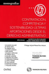 CONTRATACIÓN, COMPETENCIA Y SOSTENIBILIDAD: ÚLTIMAS APORTACIONES DESDE EL DERECHO ADMINISTRATIVO | 9788491529439 | Portada