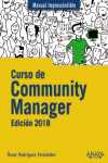 Curso de Community Manager. Edición 2018 | 9788441539631 | Portada