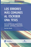 Los errores más comunes al escribir una tesis | 9789875385528 | Portada