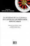LA NULIDAD DE LA CLÁUSULA DE GASTOS EN LOS PRÉSTAMOS HIPOTECARIOS | 9788429020328 | Portada