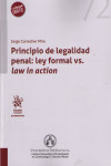 PRINCIPIO DE LEGALIDAD PENAL: LEY FORMAL VS. LAW IN ACTION | 9788491691594 | Portada