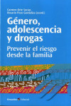 GÉNERO, ADOLESCENCIA Y DROGAS | 9788499219233 | Portada