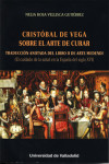 CRISTÓBAL DE VEGA SOBRE EL ARTE DE CURAR | 9788484489535 | Portada