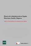 Historia de la administración en España: Mutaciones, Sentido y Rupturas. 2 Vol. + CD | 9788479914844 | Portada