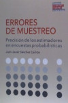 ERRORES DE MUESTREO | 9788416898565 | Portada