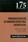 PROBLEMAS RESUELTOS DE HORMIGÓN ESTRUCTURAL EN EDIFICACIÓN | 9788483843703 | Portada