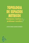 TOPOLOGÍA DE ESPACIOS MÉTRICOS | 9788416806553 | Portada