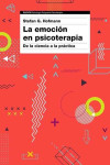 La emoción en psicoterapia | 9788449334610 | Portada