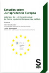 Estudios sobre Jurisprudencia Europea | 9788417414016 | Portada