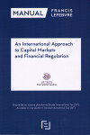 AN INTERNATIONAL APPROACH TO CAPITAL MARKETS AND FINANCIAL REGULATION | 9788417317140 | Portada